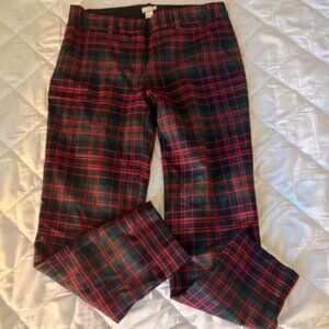 J. Crew Tartan Plaid Pants